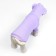 Sweater with a hood "Bear", fleece, size S (DS 21, Osh 24, OG 30 cm), purple