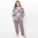 Costume (longshit, trousers) female "oasis" color is light brown, size 46