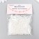 Set of beads "needlework" plastic, diameter 4 mm, 25 g, snow-white
