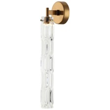 Wall lamp STILFORT 2163/05/01W Still, 1x6W, LED, 125x125x470 mm, 3200k, 521lm, bronze color