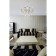 Aurora chandelier, size 68x80x68 cm, 480W 8xe14 IP 20