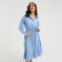 Women's dress Minaku: Casual Collection, Blue Color, Size 44