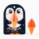 Lip gloss "Penguin", aroma melon