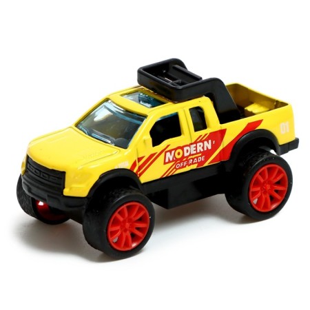 The machine "Cool races", metal, inertial, 1:64, color mix, in a bag-5