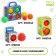 Massage ball Onlytop "Squirrel", double, orange color