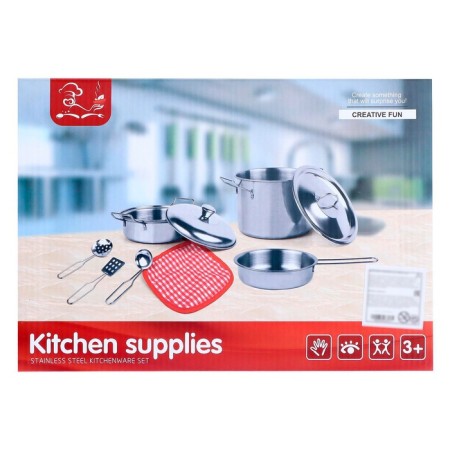 Set of metal utensils "Little cook", 9 items-6