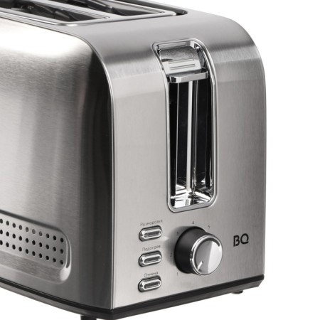 Toster BQ T1009, 800 watts, 7 frying modes, 2 toasts, defrosting, silver-1