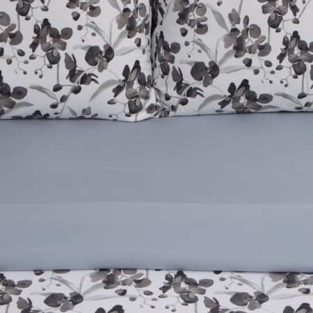 Lovelife 2PP Flowers 175x215cm bedding, 200x240cm, 50x70cm-2pcs, reap, 100% p/e, 100g/m2-2