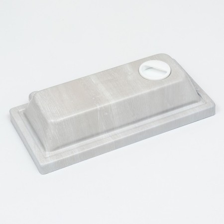 Aquarium "rectangular" with a lid, 10 liters, 32 x 15 x 21/26 cm, bleached oak-5