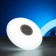 Light device "Musical plate" 23 cm, E27, speaker, remote control, glow RGBW