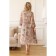 Women's dress, size 54, beige color