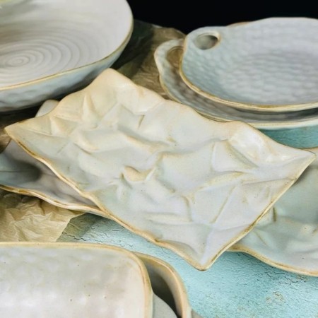 Rectangular dish Lenardi "dune", length 24 cm