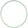 The hoop is gymnastic, steel, D = 90 cm, 1.1 kg, Mix color