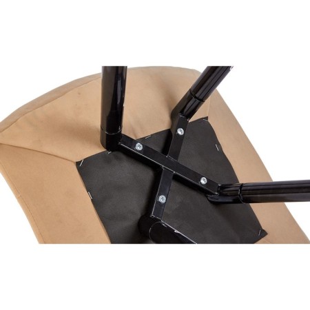 Dining stool Polini Home Berlin SM, beige-black color-4
