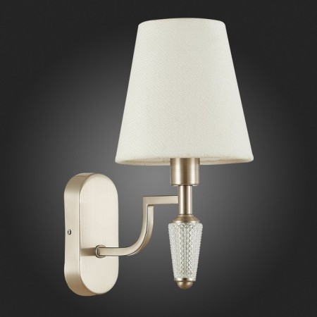 Wall lamp EVOLUCE. Sle105501-01. Reimo. 1x40 W, E14, 14.5x29 cm, Nickel color-4