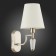 Wall lamp EVOLUCE. Sle105501-01. Reimo. 1x40 W, E14, 14.5x29 cm, Nickel color