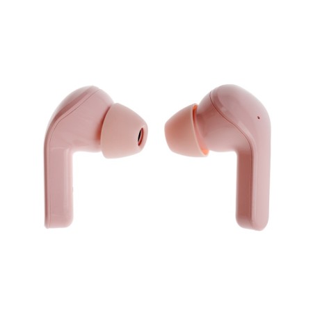 Wireless headphones Air31, TWS, vacuum, BT 5.0, 45/230 mAh, transparent, pink-4