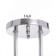 Alet chandelier 3x40W E27 Chrome Model: 2800430