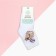 Nosk children's kaftan "cat", size 14-16 cm, white color