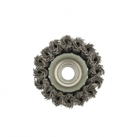 Brush for Ushm Matrix, D = 75 mm, M14, a cup, twisted wire 0.8 mm,-2