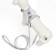 AMONICE SECTION "Mouse" with a soft harness, leash 120 x 1 cm, Osh 18-22 cm, fire 24-30 cm, gray