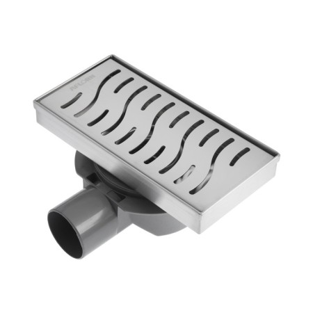 Ladder Aflorn AF20410-20, D = 50 mm, horizontal, C FLANT SOMELB. Rev. 360 °, 100x200mm, stainless