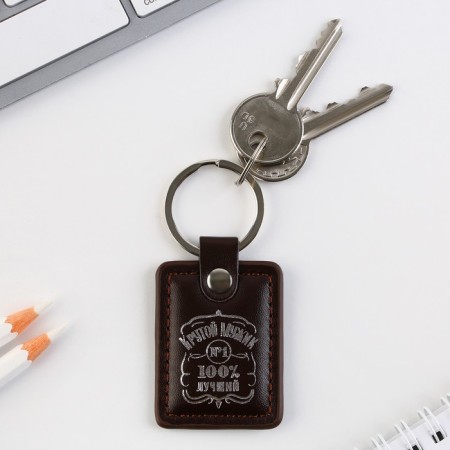 Kezzle keychain "Cool man", 4 x 9 cm-3