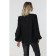 Women's blouse with a deep neckline, size 50