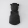 Beginning children's insulated kinderlitto "Orsetto", height 92-98 cm, black color black