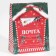 Laminated vertical "New Year's Post", MS 18 x 23 x 8 cm, New Year