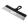 Sparta 85145 spatula, 8x8 mm tooth, stainless steel, plastic handle, 350 mm