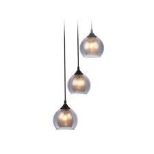 Suspended Ambrella Light, Modern, TR3541, 3HE27, Black Color
