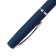 Switching handle, 1.0 mm, BrunovisConti sienna, blue rod, metal case Soft Touch Blue, in case