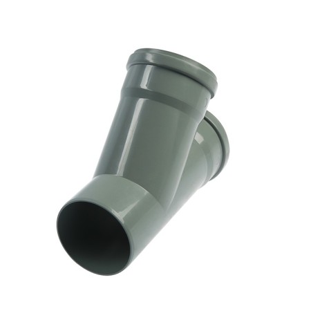 The sewer's tee is Flextron, internal, d = 110 x 110 mm, 45 °-1