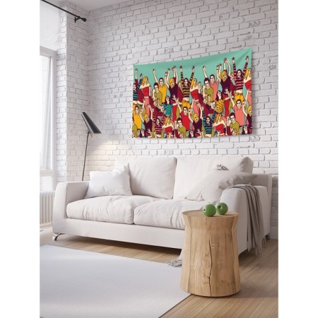Decorative panel with photo printing, size 150x200 cm