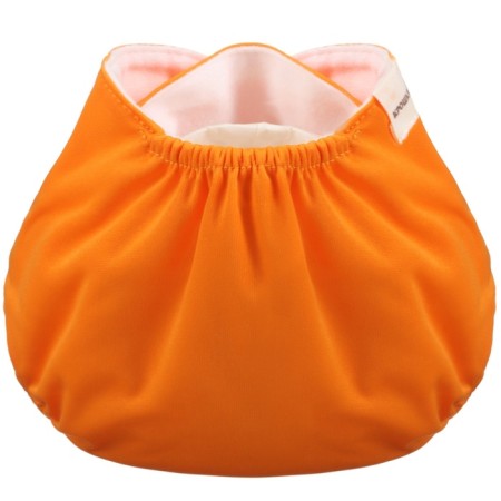 Reusable diaper, orange color-4