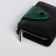 Women's wallet on a magnet, black color