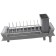 Smart Solutions ATLE dish dryer, sliding small, gray color