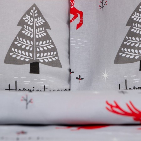 Set: Crystick and 2 pillowcases Cozy Winter 143x215 cm, 50x70 cm - 2 pcs, 100% cotton-4
