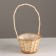 Wicker basket, d19x12xh35 cm, natural, willow