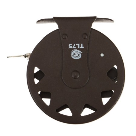 Inertial coil, metal, diameter 7.5 cm, dark brown color, TL75-4