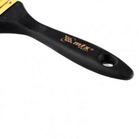 Brush flat MTX 83151, "pro", natural bristles, wooden pen, 1.5 "-2