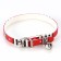 Collar "brand", 31 x 1 cm, Osh 21-28, artificial leather