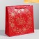 Laminated square bag “Happy New Year!”, 30 x 30 x 12cm, new year