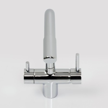 Kitchen mixer Wasserkraft A8317, double -leaf, with access to drinking, chrome-3