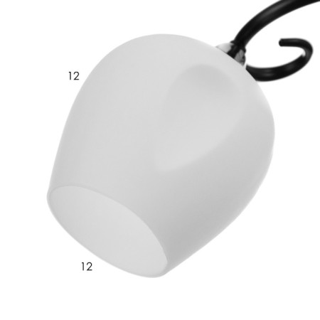 Ceiling Ceiling Maggie 3HE27 40W Black, Chrome-5