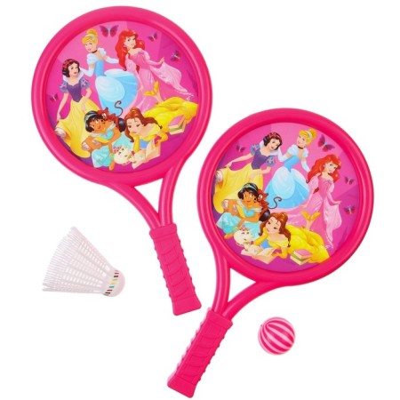 Gaming set, rackets, a wax and a ball, princesses, Disney
