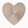 Napkin Serving shares heart ts. gold, D 38 cm