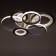 Cialogs from PDU 1899/6 LED 140W Dimmer Gray 58x58x10 cm Bayerlux