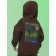 Sweatshirt for boys, height 104 cm, chocolate color